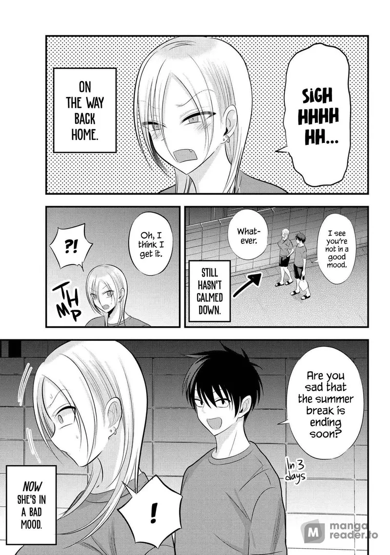 Page 1 of Chapter 88: Oyama's Feelings and Akutsu's Teasing