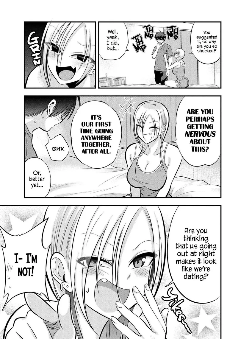 Page 3 of Chapter 86: Oyama's Reactions to Akutsu's Presence