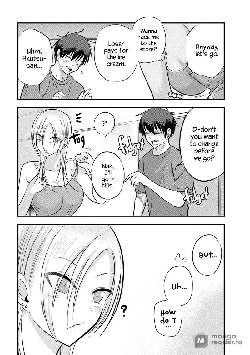 Page 4 of Chapter 86: Oyama's Reactions to Akutsu's Presence